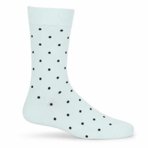 Light Blue Polka Dot Pair Socks