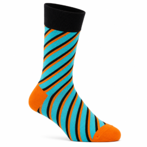 Retro Stripe Pair Socks