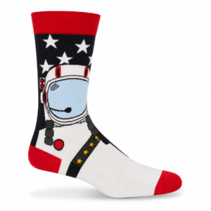 100 Star Spaceman Power Pair Socks