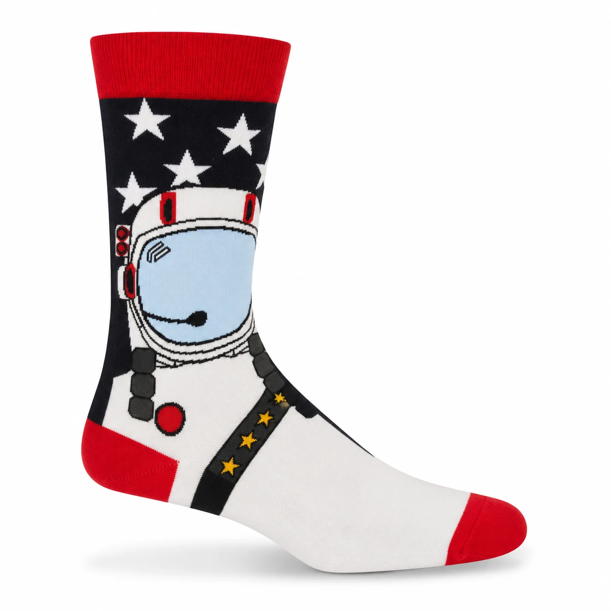 100 Star Spaceman Power Pair Socks