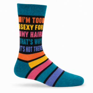 Too Sexy For My Hair Pair Socks