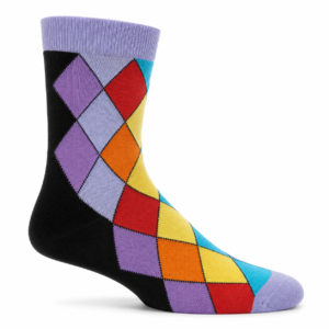 Multicolour Argyle Pair Socks